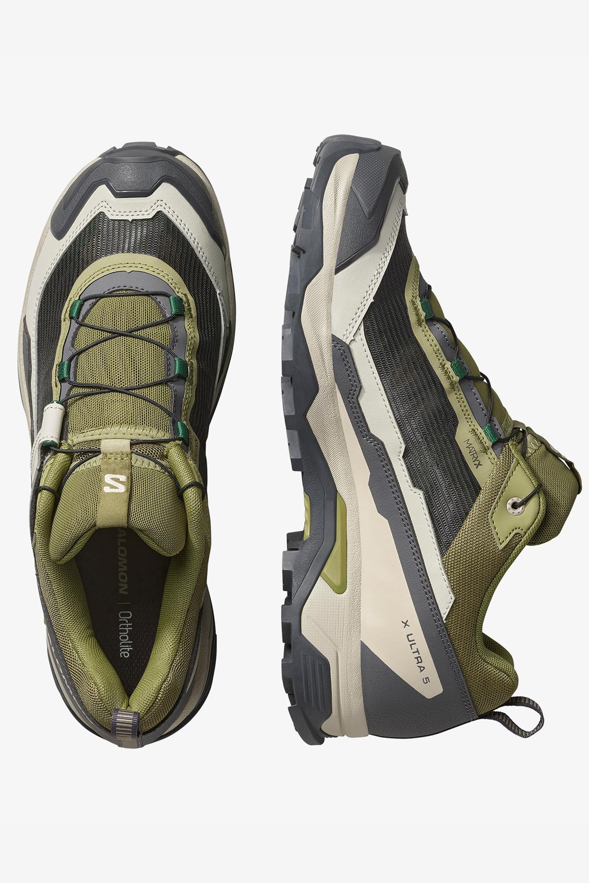 Salomon X Ultra 5 Erkek Outdoor Ayakkabı Yeşil