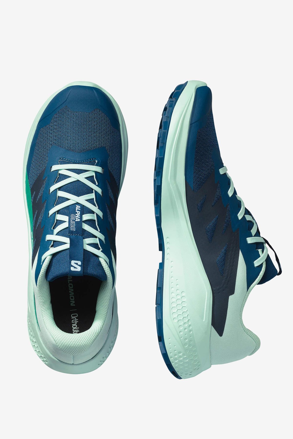 Salomon Alphaglide Erkek Patika Koşusu Ayakkabı Mavi