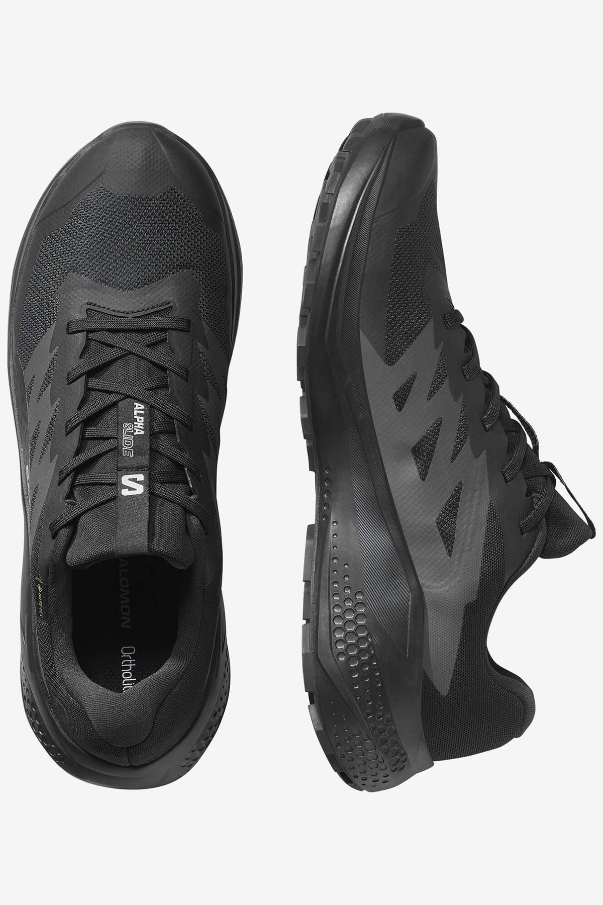 Salomon Alphaglıde Gore-Tex Erkek Patika Koşusu Ayakkabısı Siyah