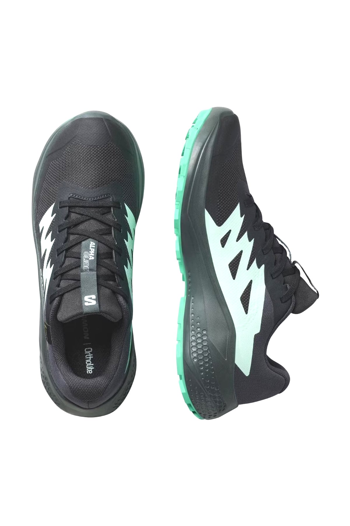 Salomon Alphaglıde Gore-Tex Kadın Patika Koşusu Ayakkabısı Antrasit