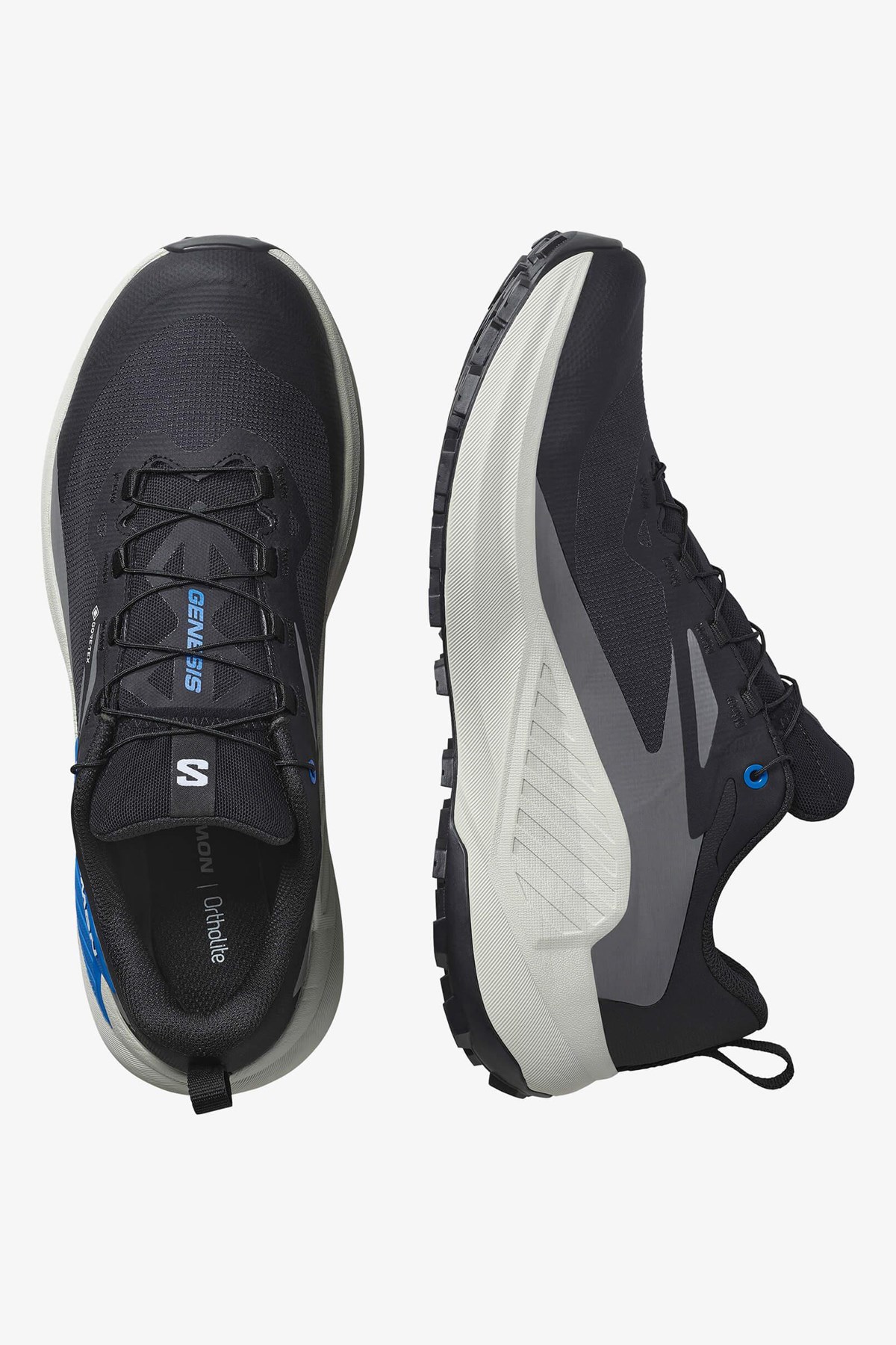 Salomon Genesıs Gore-Tex Erkek Patika Koşusu Ayakkabısı Siyah