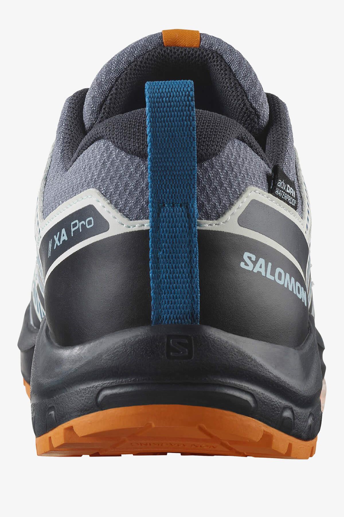 Salomon Xa Pro V8 Waterproof Çocuk Outdoor Ayakkabı Gri