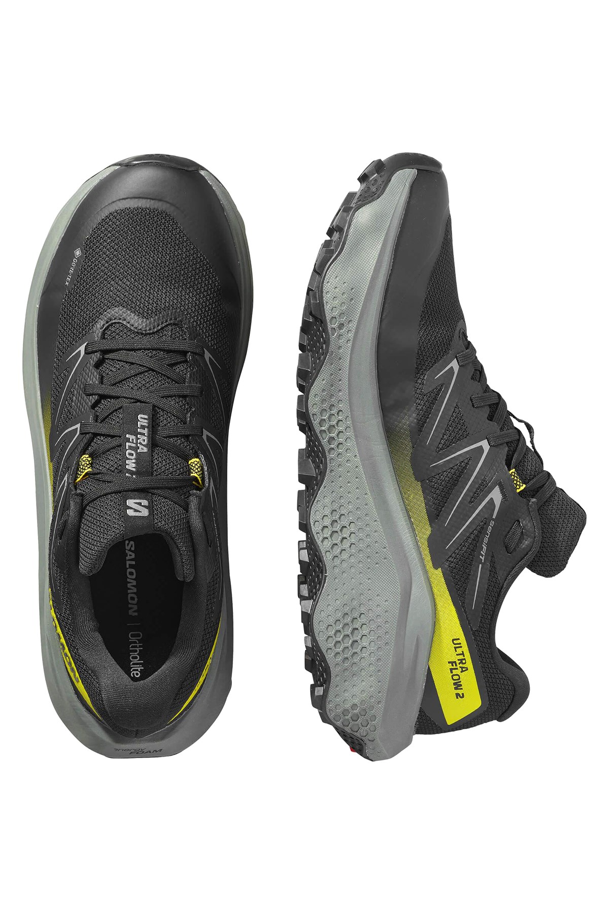 Salomon Ultra Flow 2 Gore-Tex Erkek Patika Koşusu Ayakkabısı L47883200 Siyah