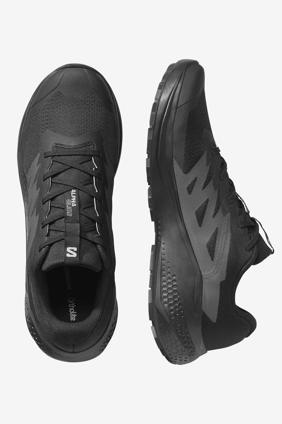Salomon Alphaglide Erkek Patika Koşusu Ayakkabı Siyah