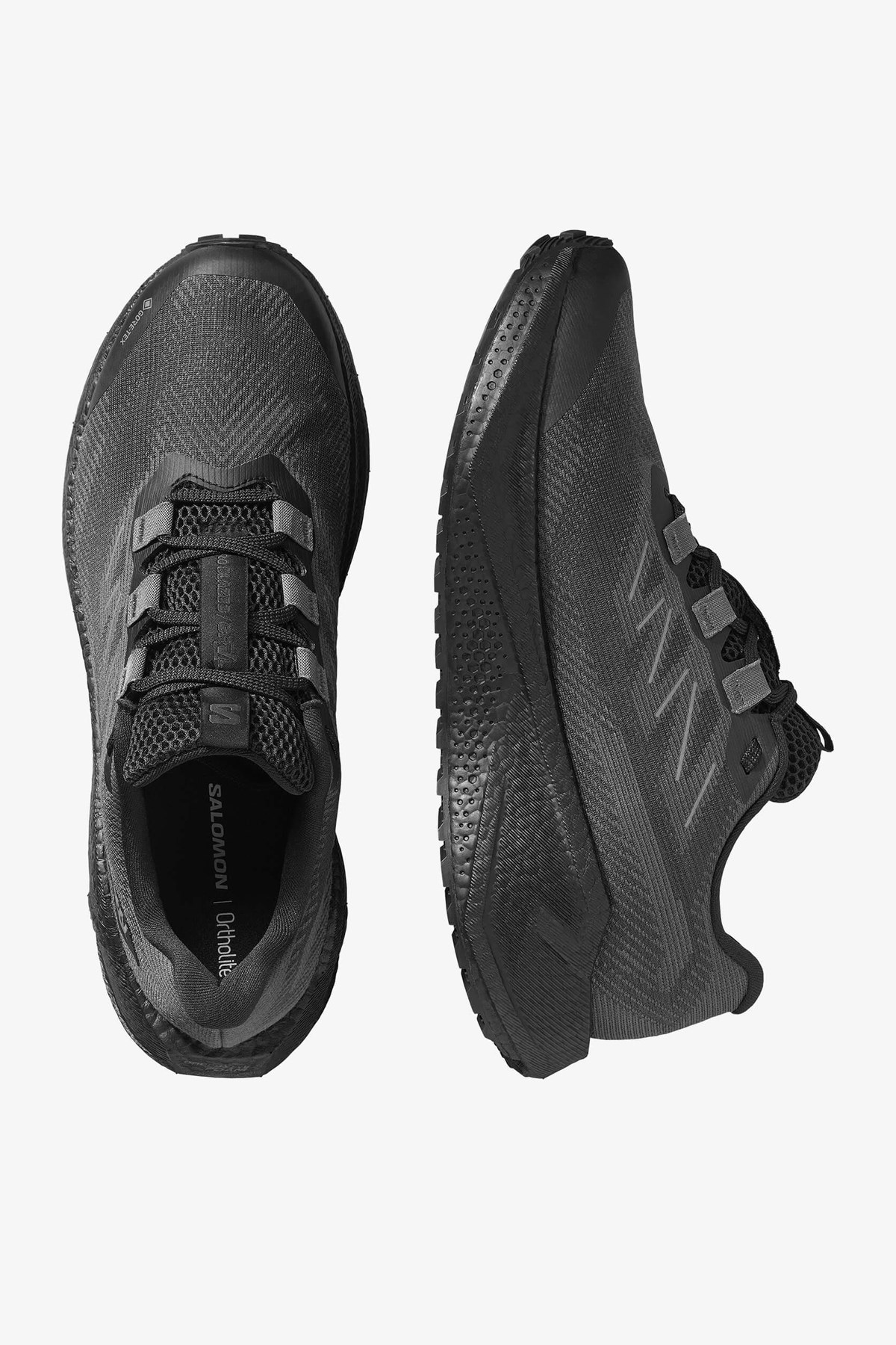 Salomon Aero Blaze 3 Grvl Erkek Gravel Koşu Ayakkabısı Siyah