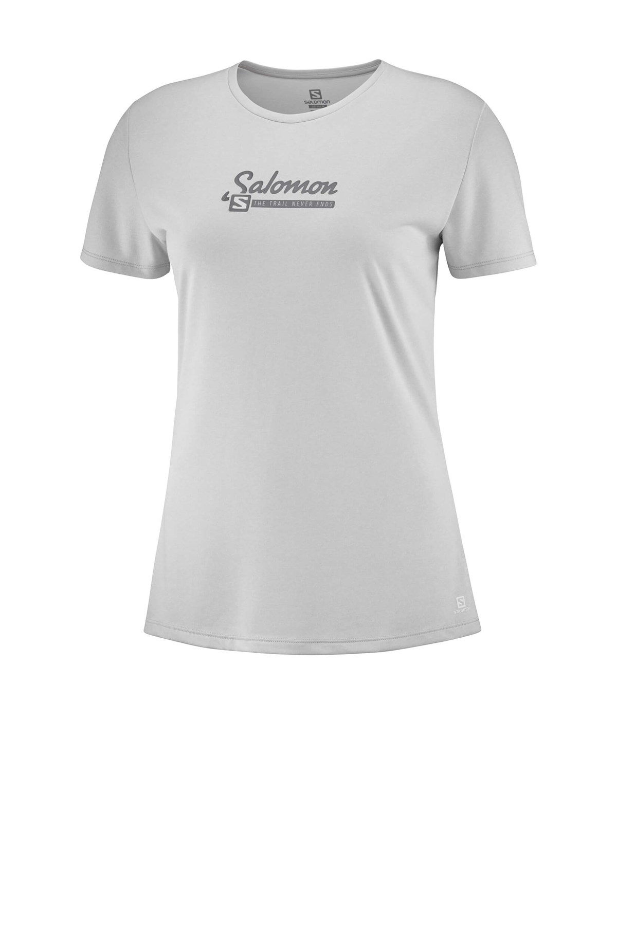 Salomon Comet Classic Kadın Tişört LC1278400 Gri
