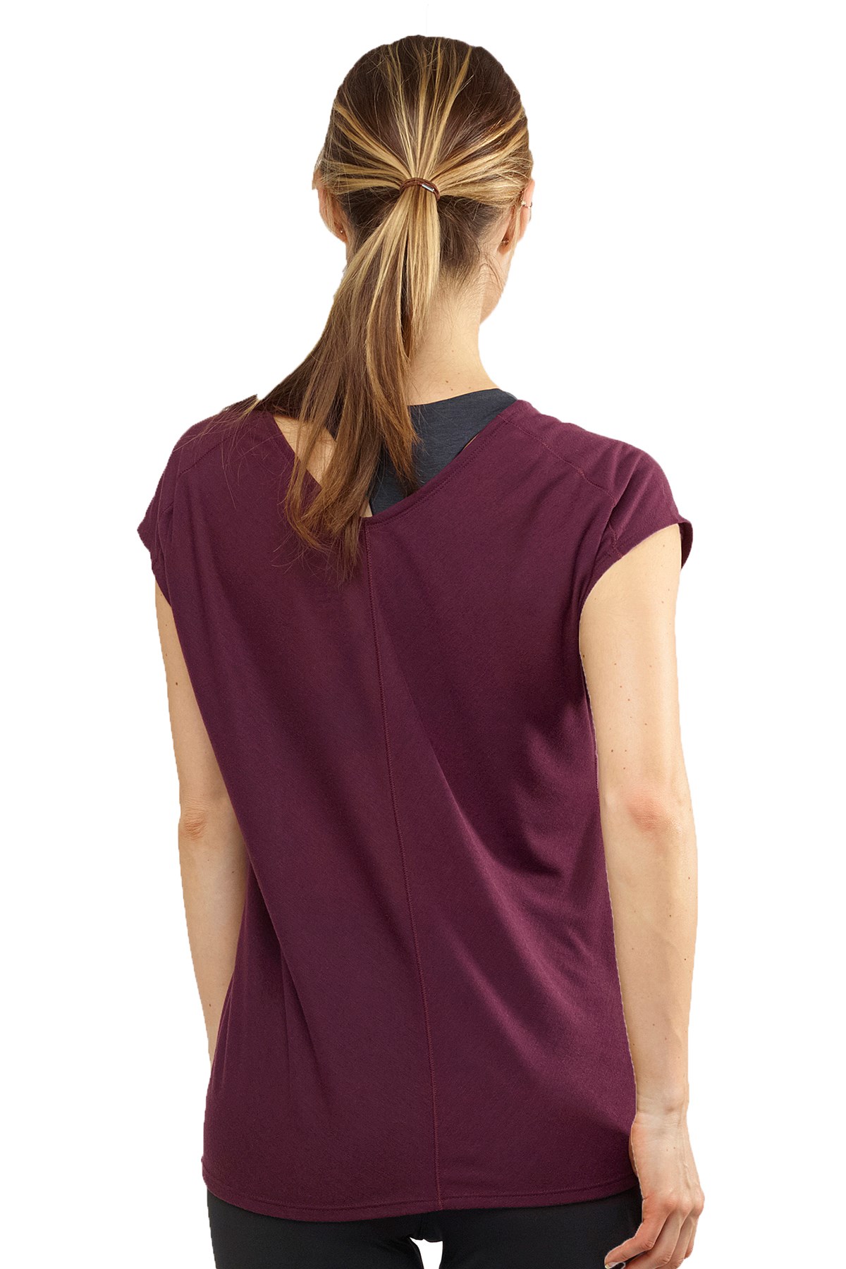 Salomon Comet Kadın Tişört LC1282700 Bordo