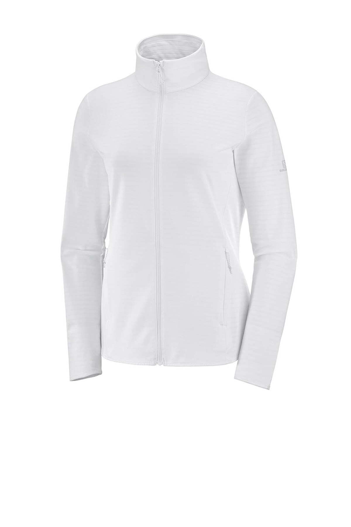 Salomon Outrack Ful Zip Kadın Outdoor Ceket LC1358400 Beyaz