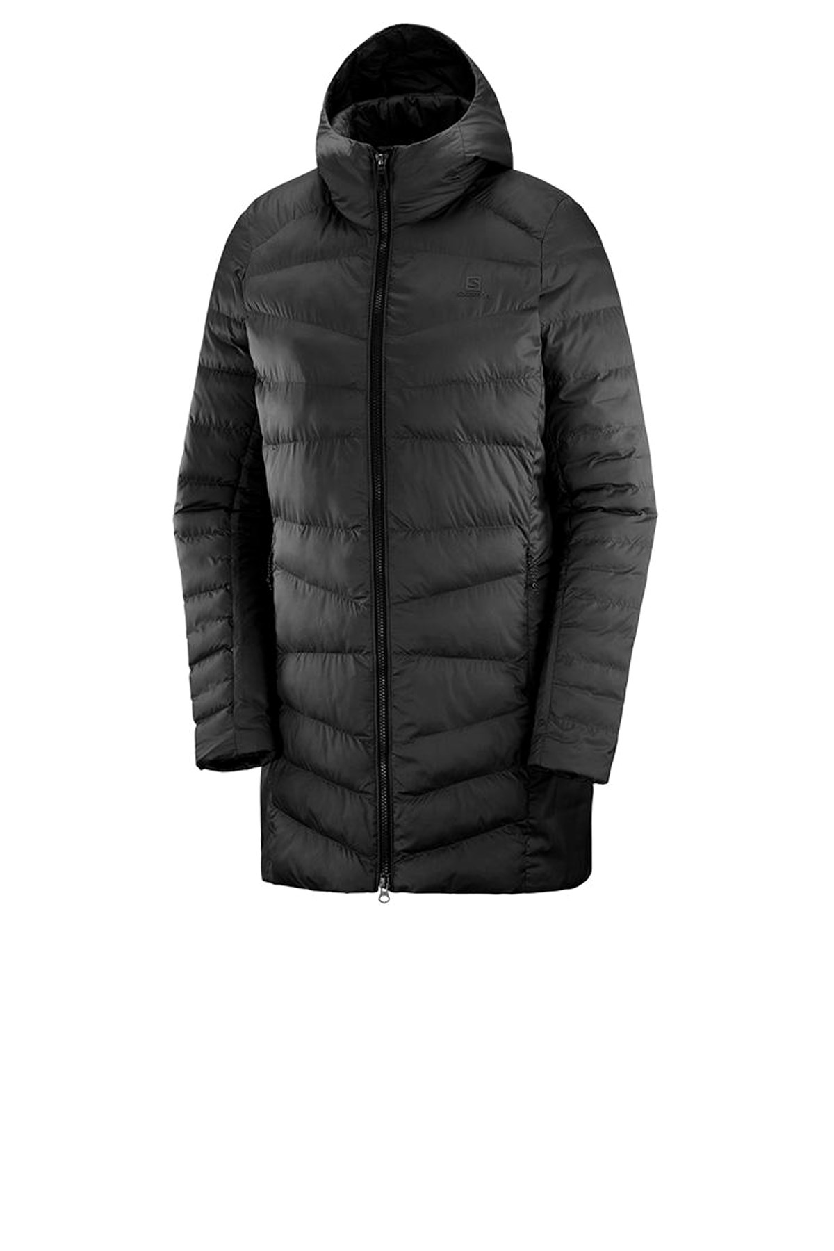 Salomon Sight Storm Hoodie Kadın Outdoor Mont LC1390800 Siyah