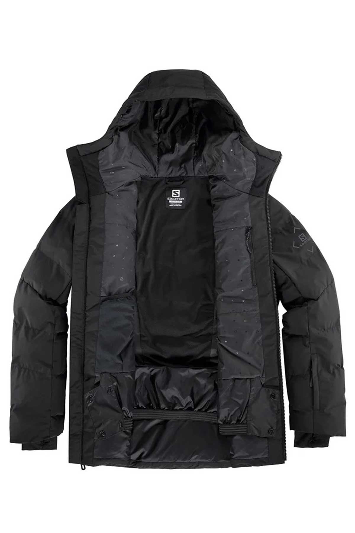 Salomon Snowshelter Erkek Kayak Montu LC1401900 Siyah