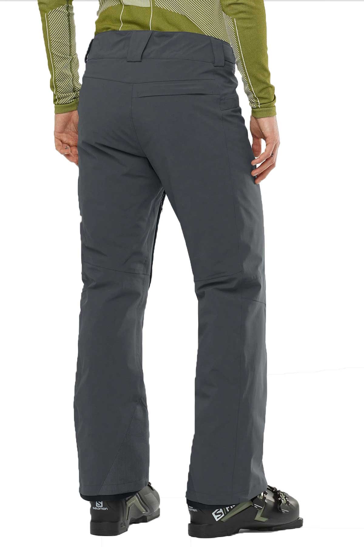 Salomon Brilliant Erkek Kayak Pantolonu LC1433100 Gri