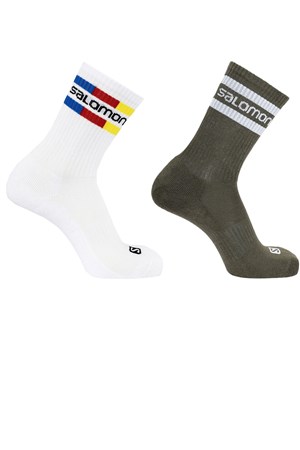 Salomon 365 Crew 2'li Çorap LC14456