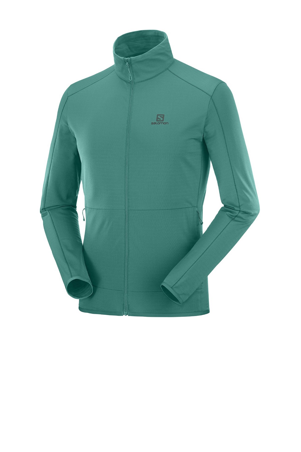 Salomon Outrack Mid Erkek Outdoor Ceket LC1492600 Yeşil