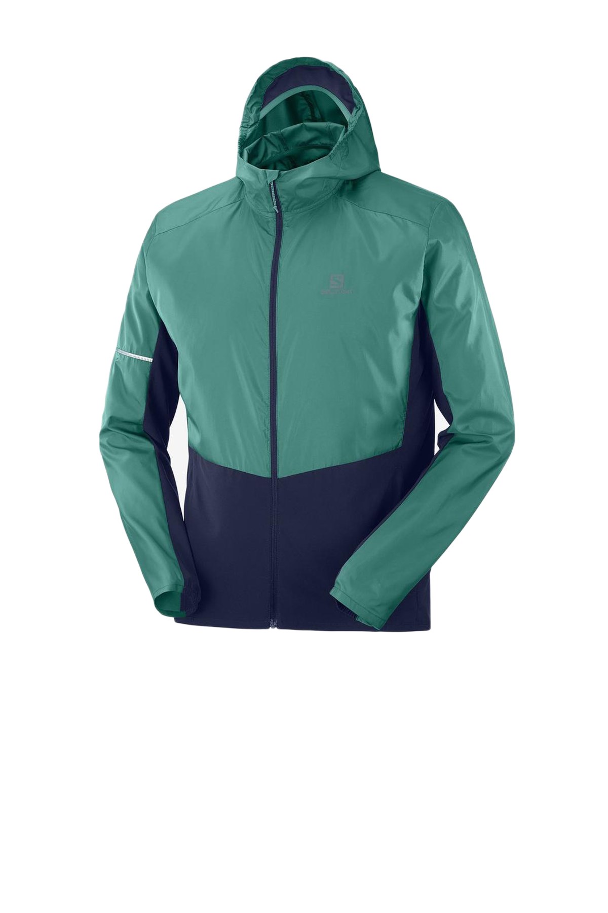 Salomon Agile Fz Wind Erkek Outdoor Ceket LC1494600 Yeşil