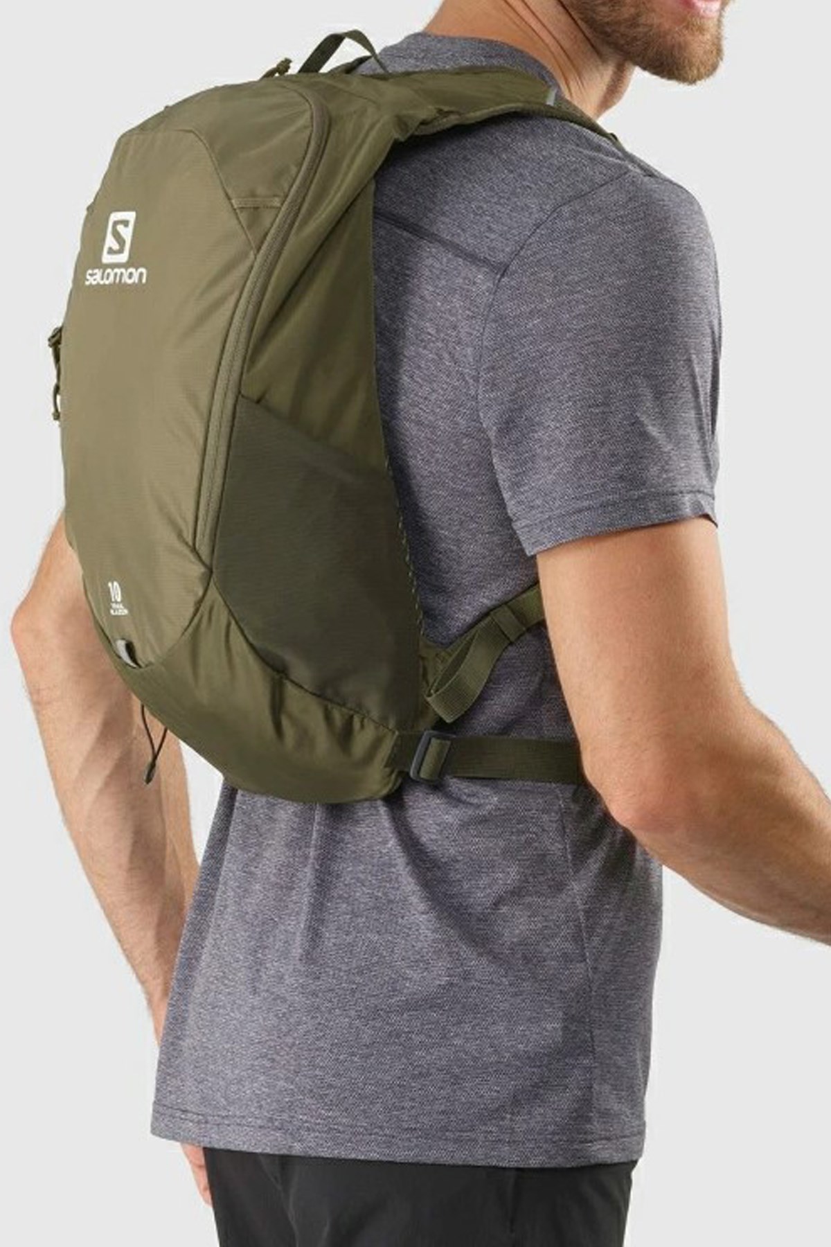 Salomon Trailblazer 10L Outdoor Sırt Çanta LC1520000 Haki