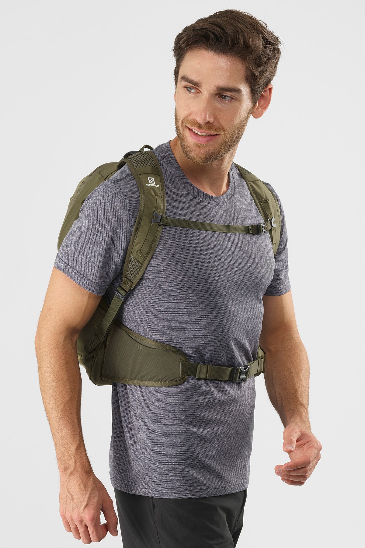 Salomon Trailblazer 20L Outdoor Sırt Çanta LC1520200 Haki