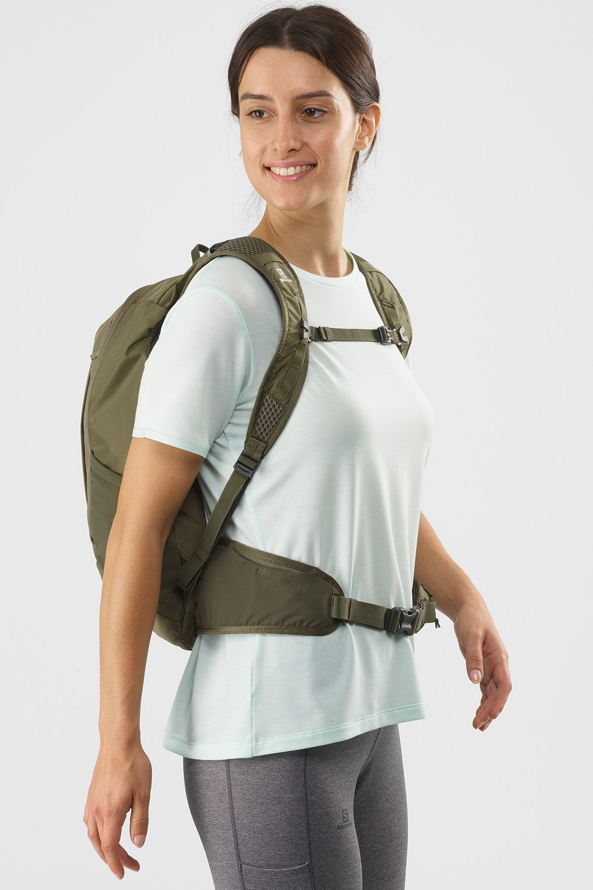 Salomon Trailblazer 20L Outdoor Sırt Çanta LC1520200 Haki