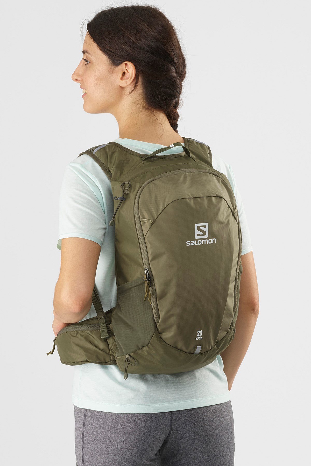 Salomon Trailblazer 20L Outdoor Sırt Çanta LC1520200 Haki