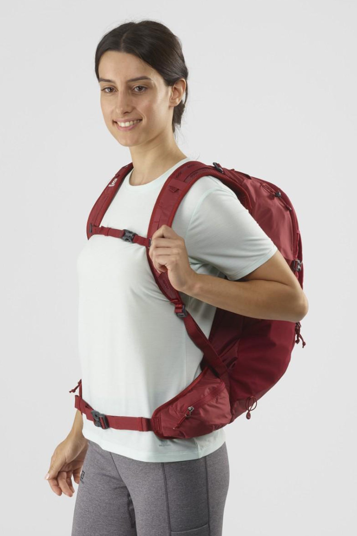 Salomon Trailblazer 30 Outdoor Sırt Çanta LC1520500 Kırmızı