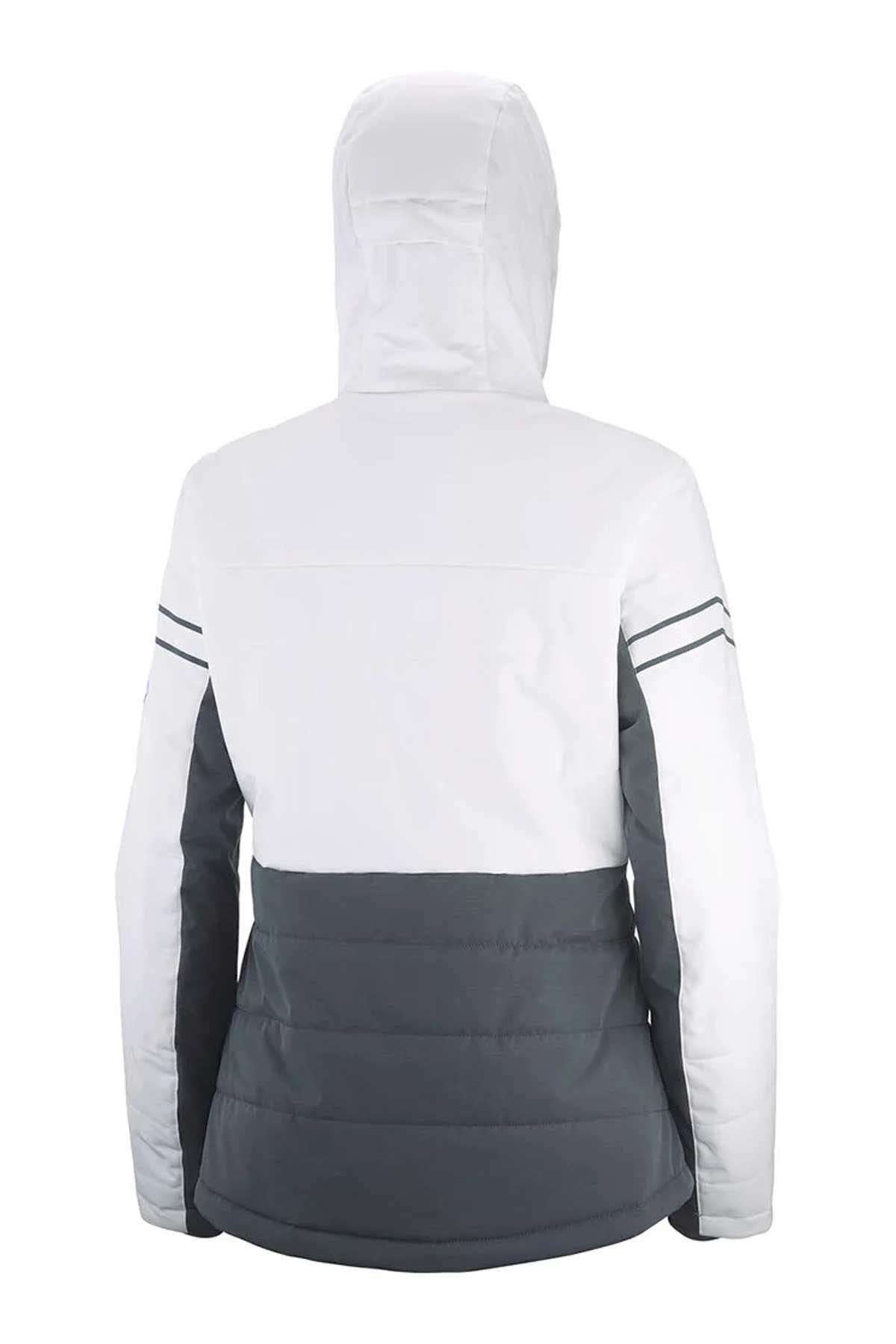 Salomon Edge Kadın Kayak Montu LC1561100 Beyaz