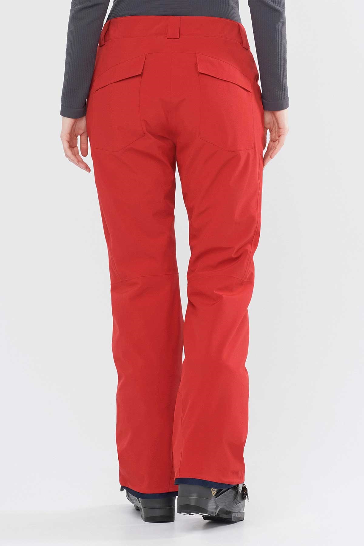 Salomon Edge Kadın Kayak Pantolonu LC1561600 Kırmızı
