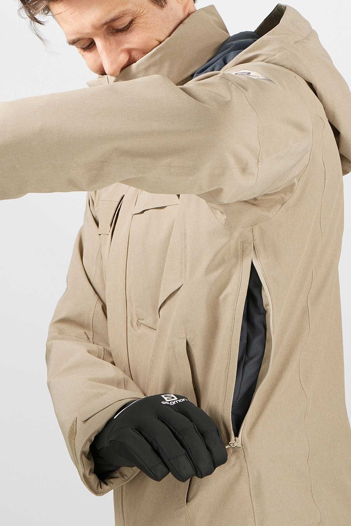 Salomon Stance Erkek Kayak Montu LC1589000 Bej