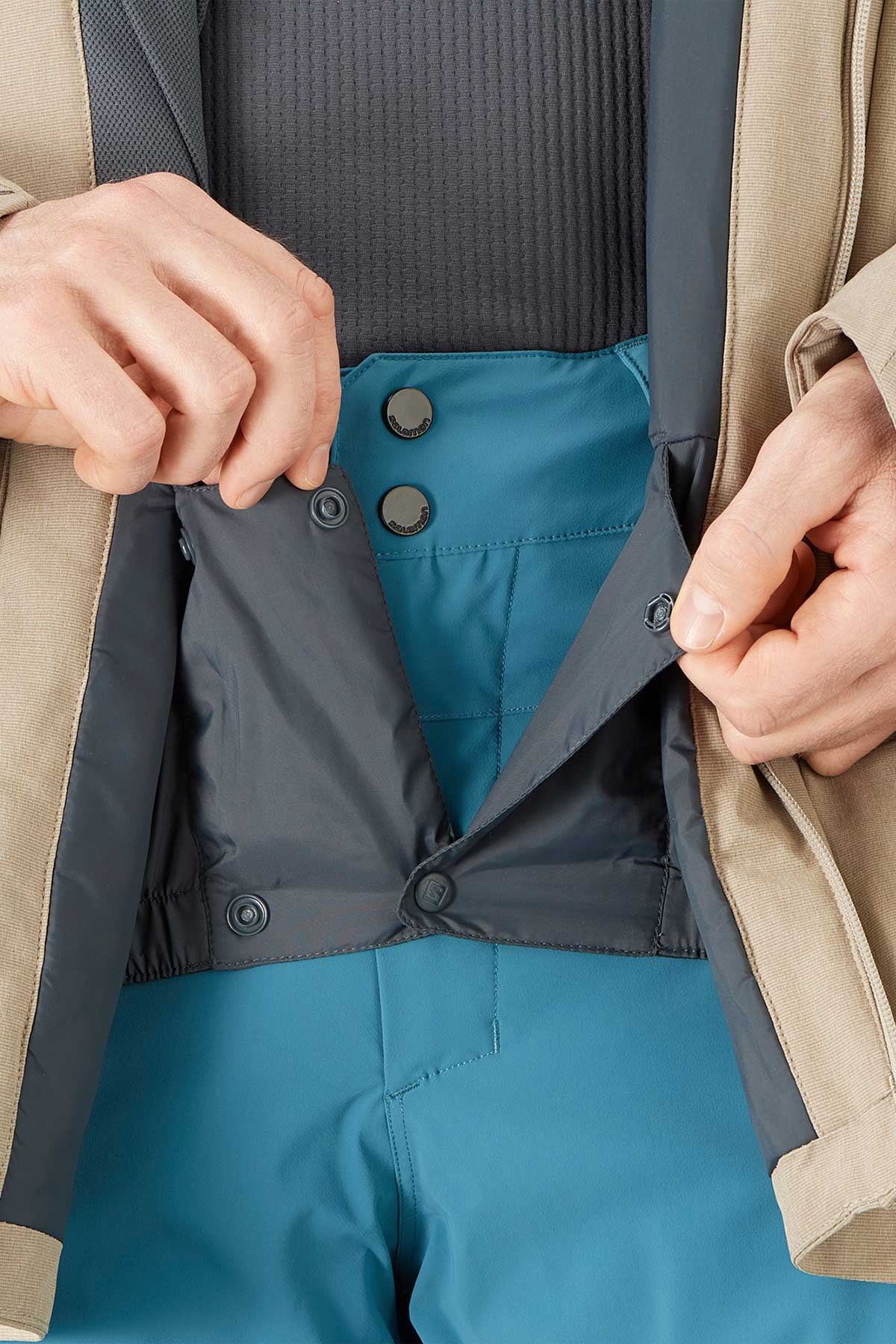 Salomon Stance Erkek Kayak Montu LC1589000 Bej