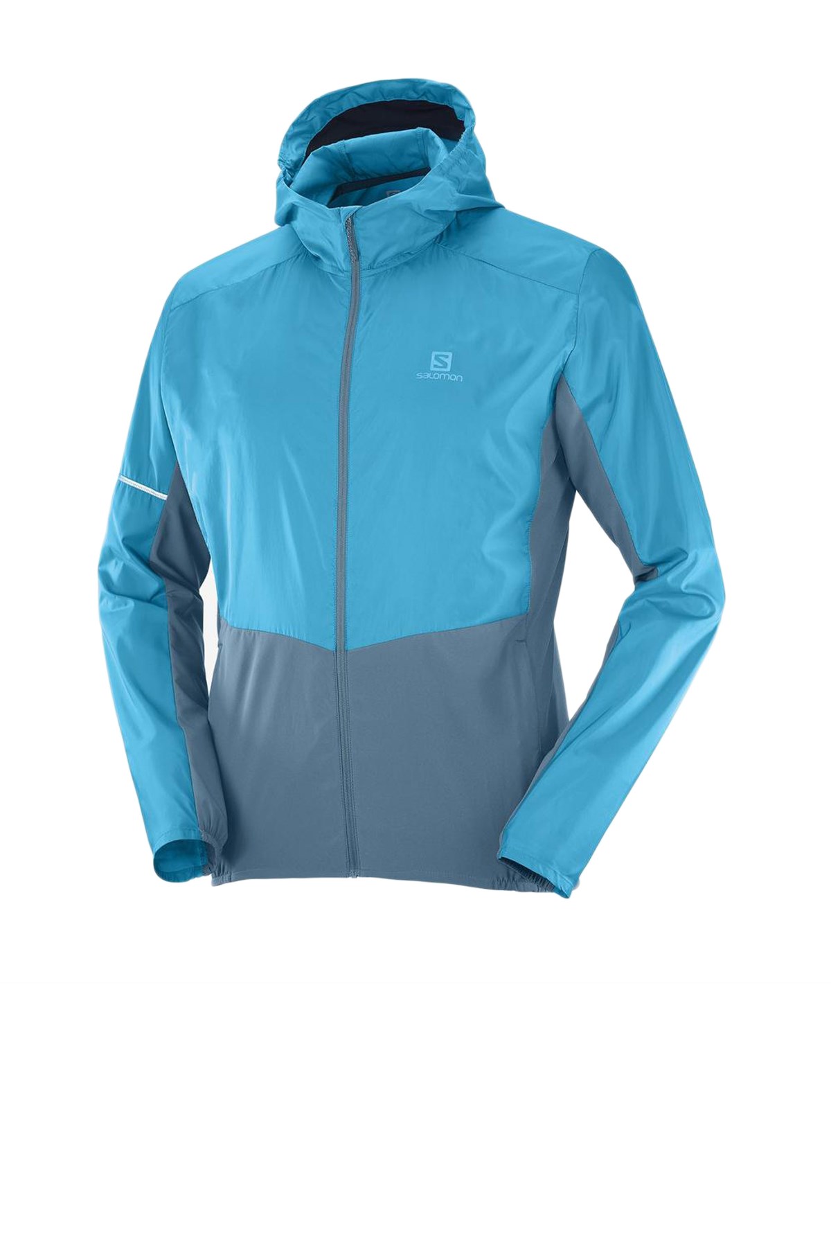 Salomon Agile Fz Wind Erkek Outdoor Ceket LC1607700 Mavi