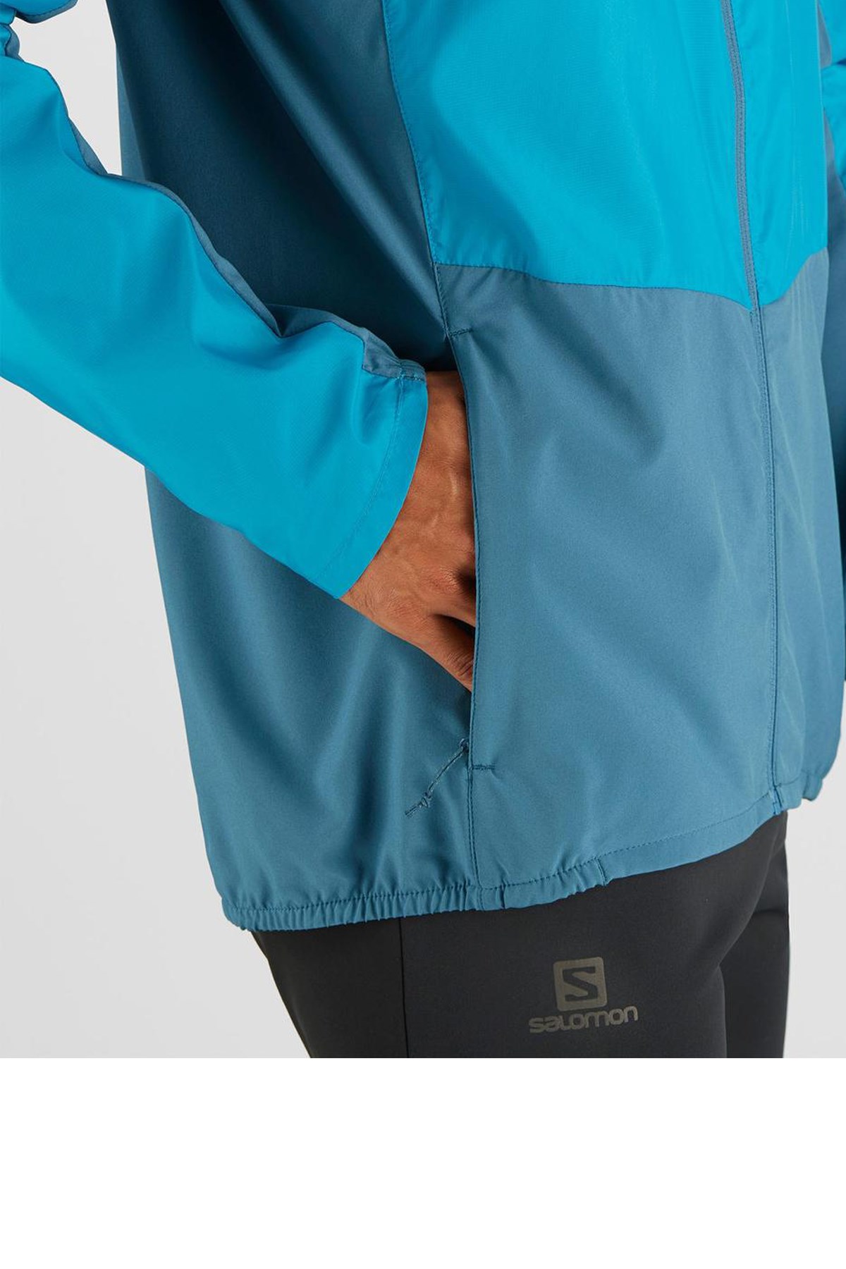Salomon Agile Fz Wind Erkek Outdoor Ceket LC1607700 Mavi