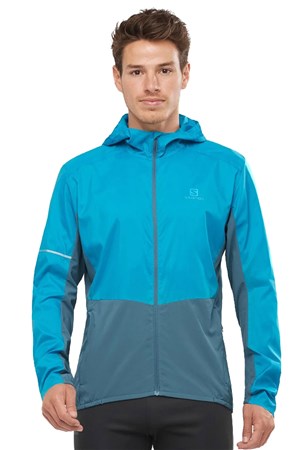 Salomon Agile Fz Wind Erkek Outdoor Ceket LC1607700 Mavi