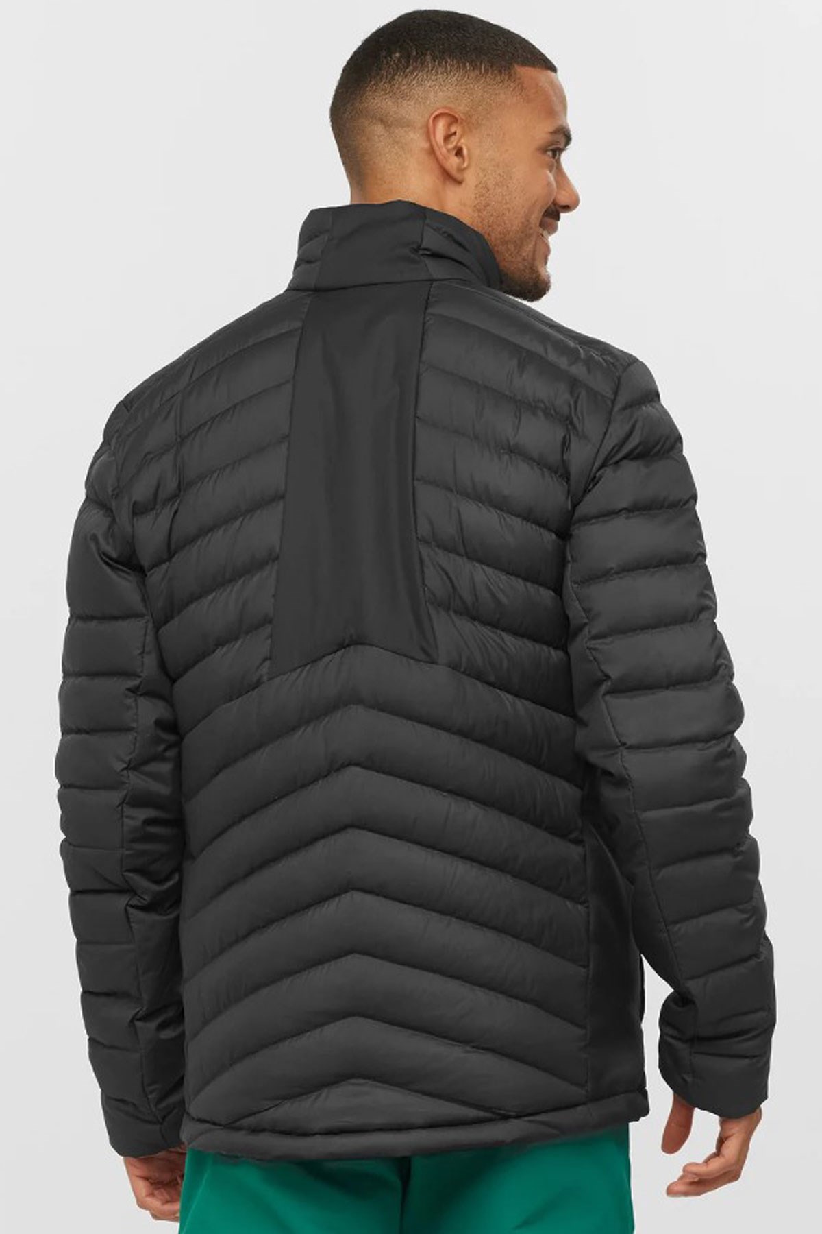 Salomon Essential Xwarm Down Erkek Outdoor Şişme Mont LC1611700 Siyah