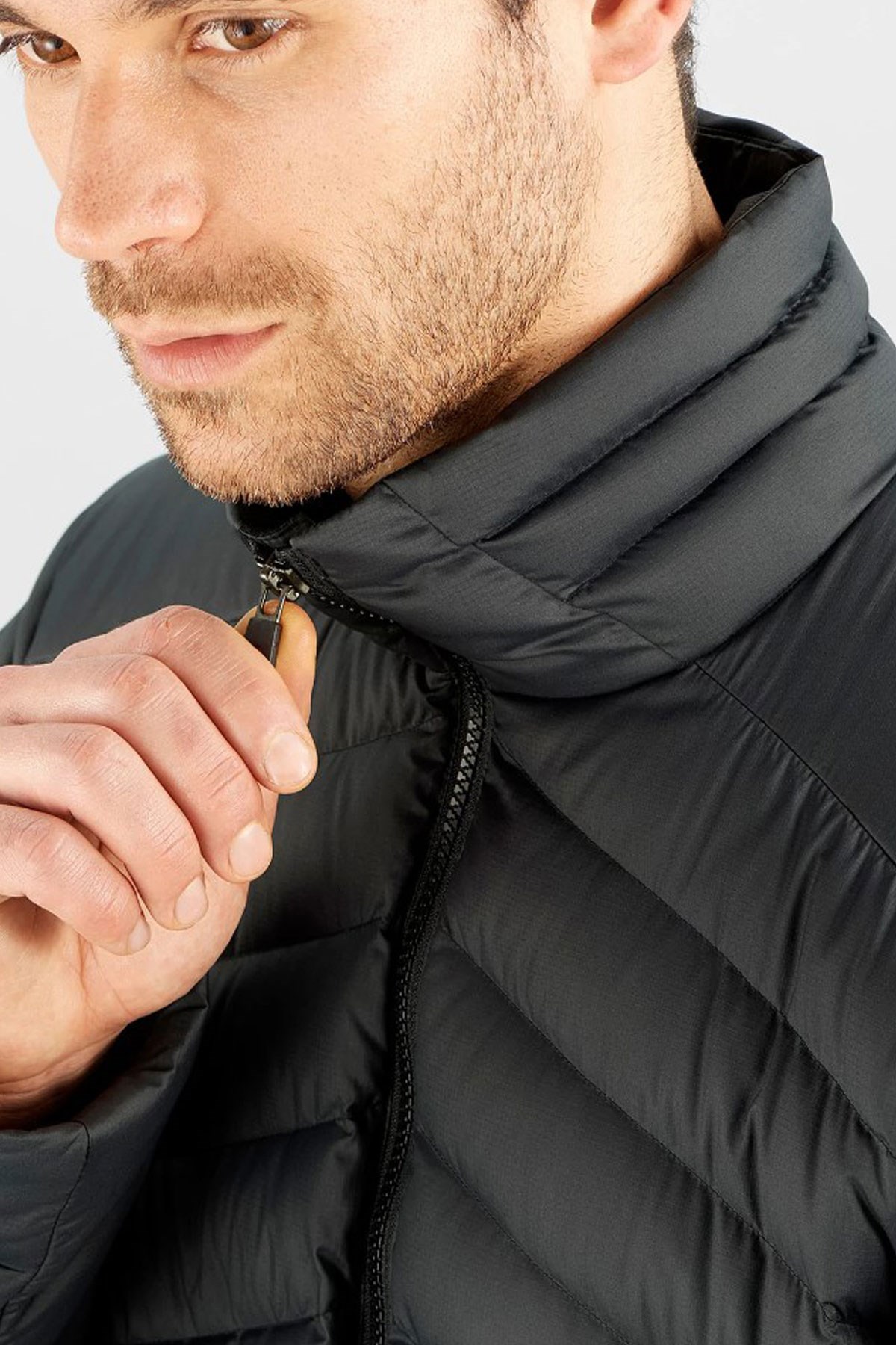 Salomon Essential Xwarm Down Erkek Outdoor Şişme Mont LC1611700 Siyah