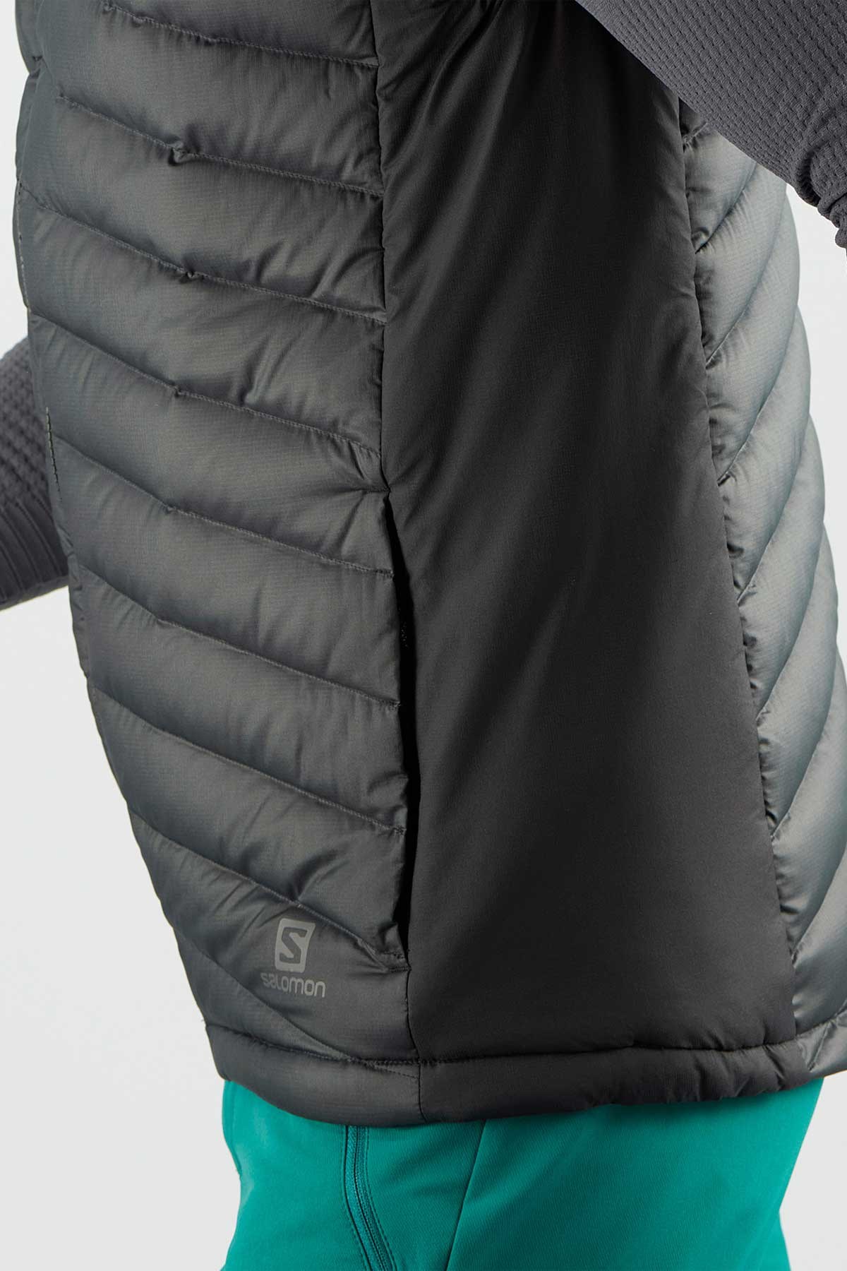 Salomon Sntial Xwarm Erkek Outdoor Yelek LC1612200 Siyah