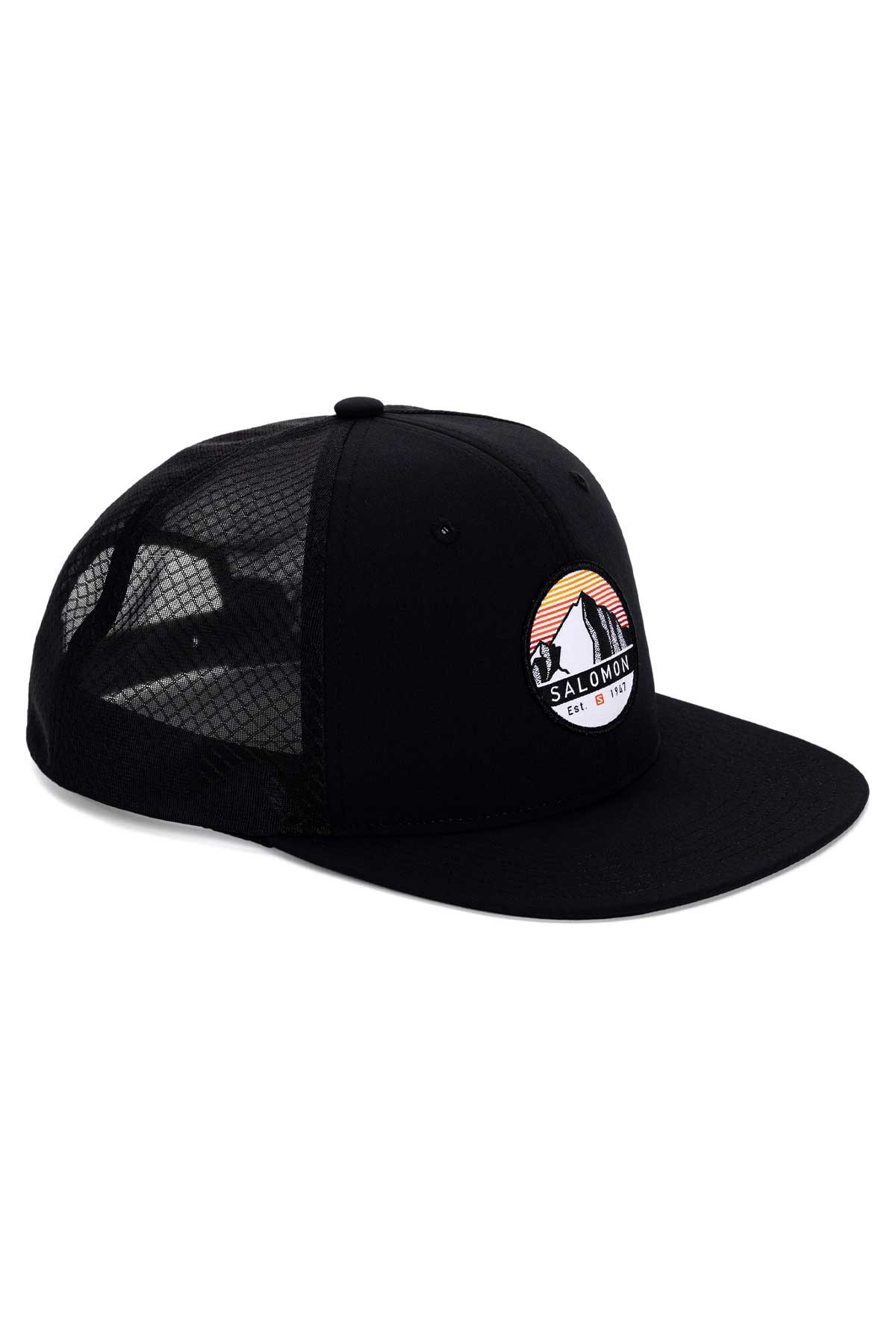 Salomon Trucker Flat Cap Unisex Şapka LC1680300 Siyah
