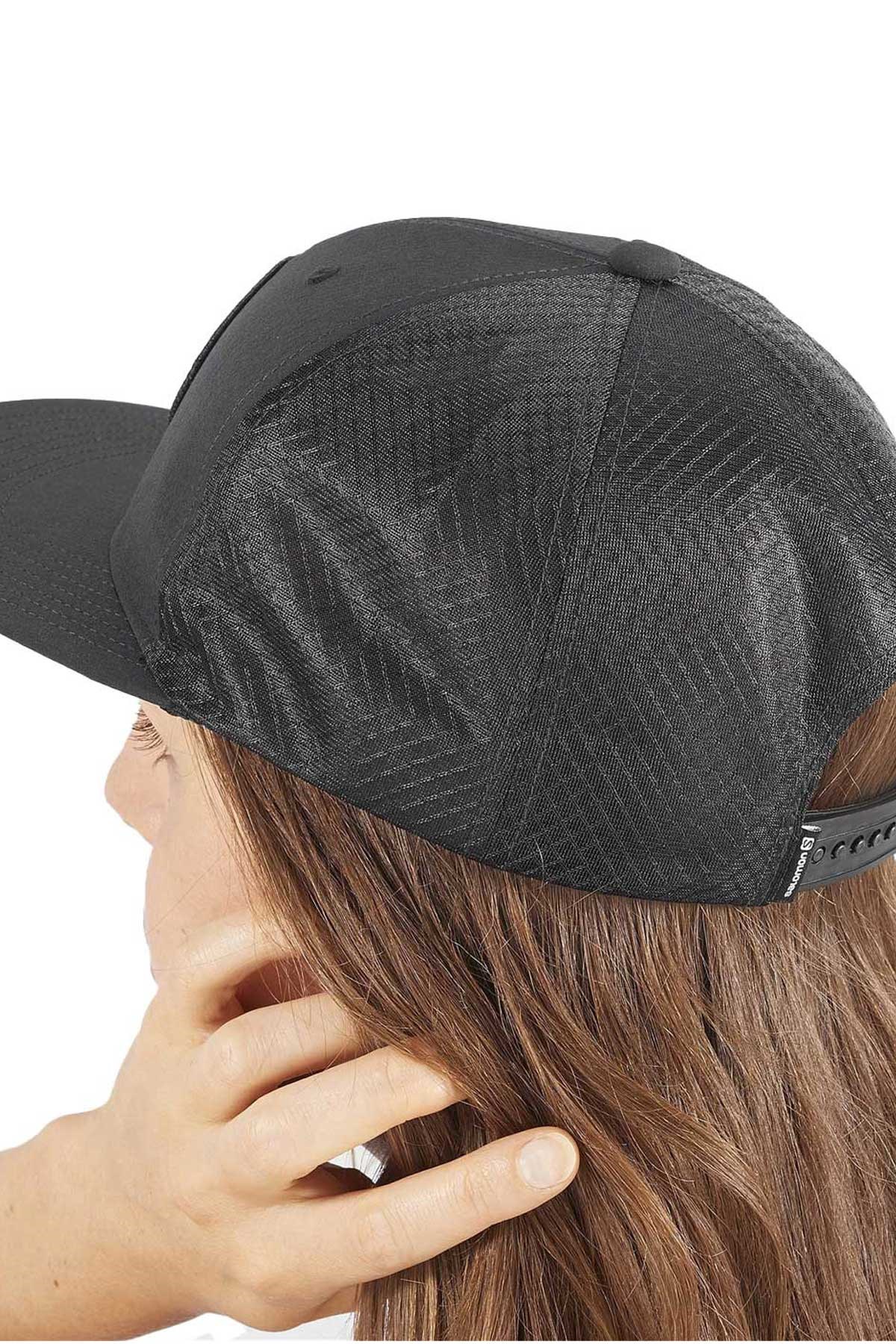 Salomon Trucker Flat Cap Unisex Şapka LC1680300 Siyah