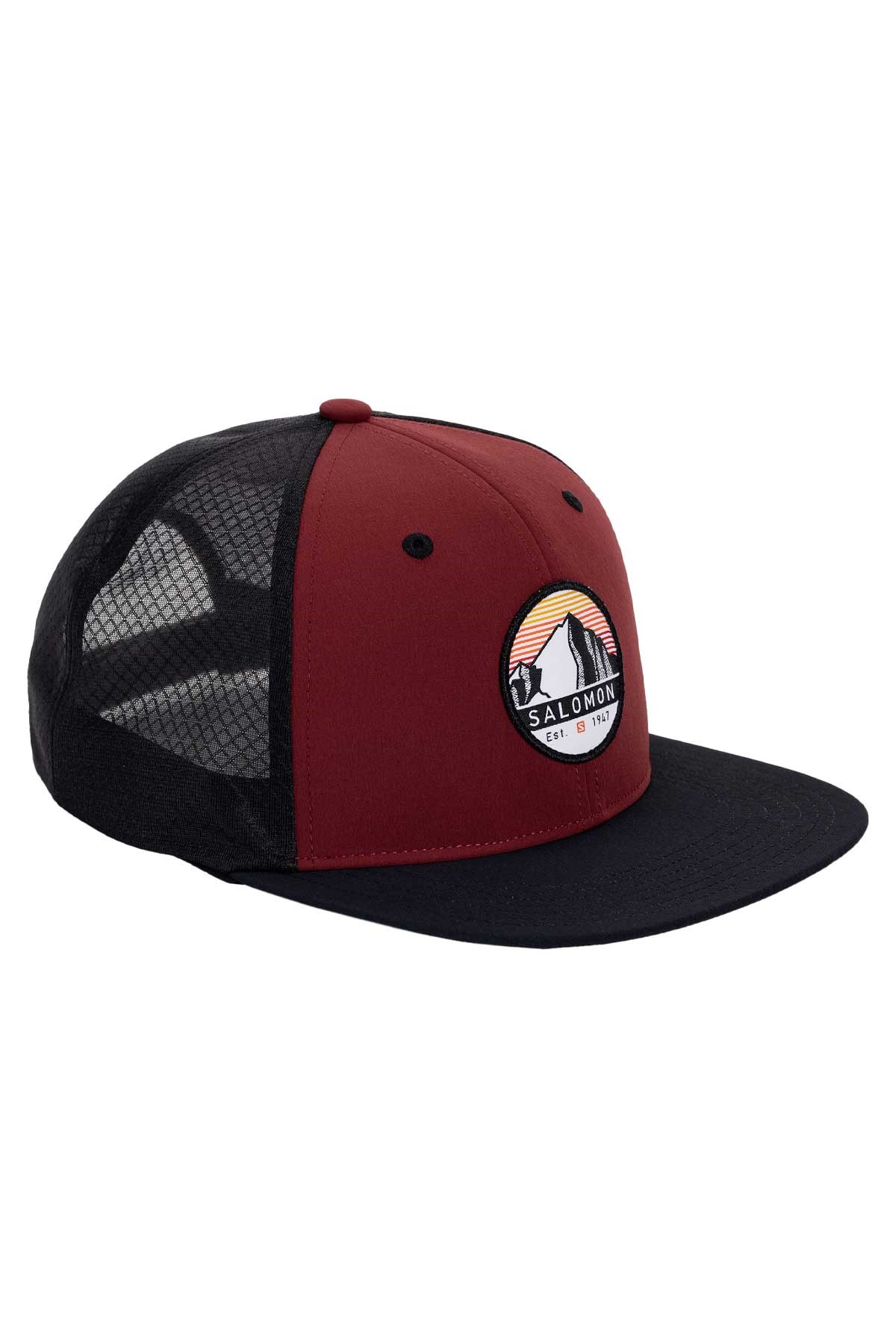 Salomon Trucker Flat Cap Unisex Şapka LC1680700 Kırmızı