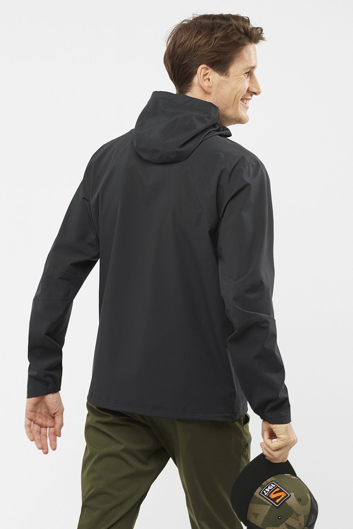 Salomon Essential Wp 2.5L Erkek Outdoor Ceket LC1702100 Siyah