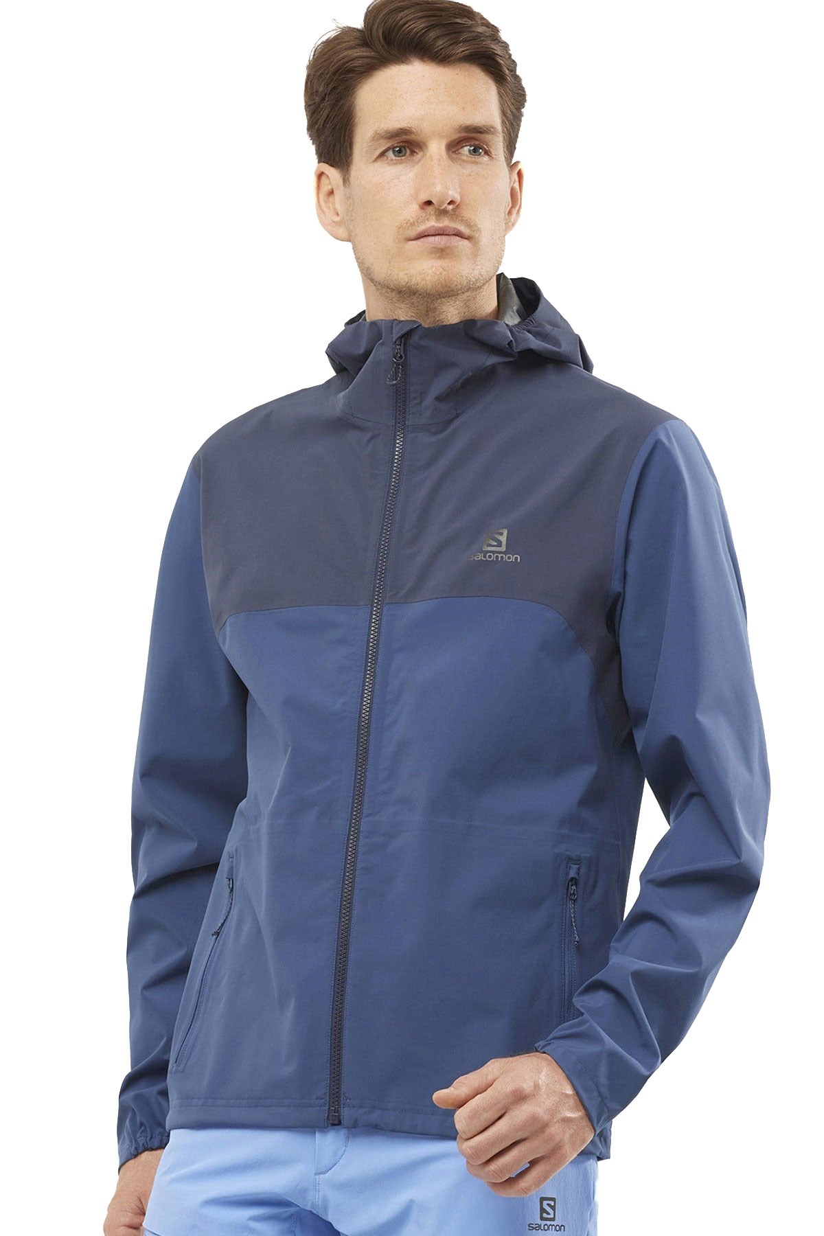 Salomon Essential Wp 2.5L Erkek Outdoor Ceket Lacivert