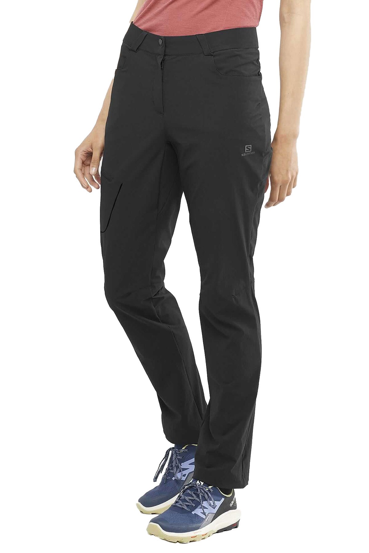 Salomon Wayfarer Kadın Outdoor Pantolon LC1704200 Siyah