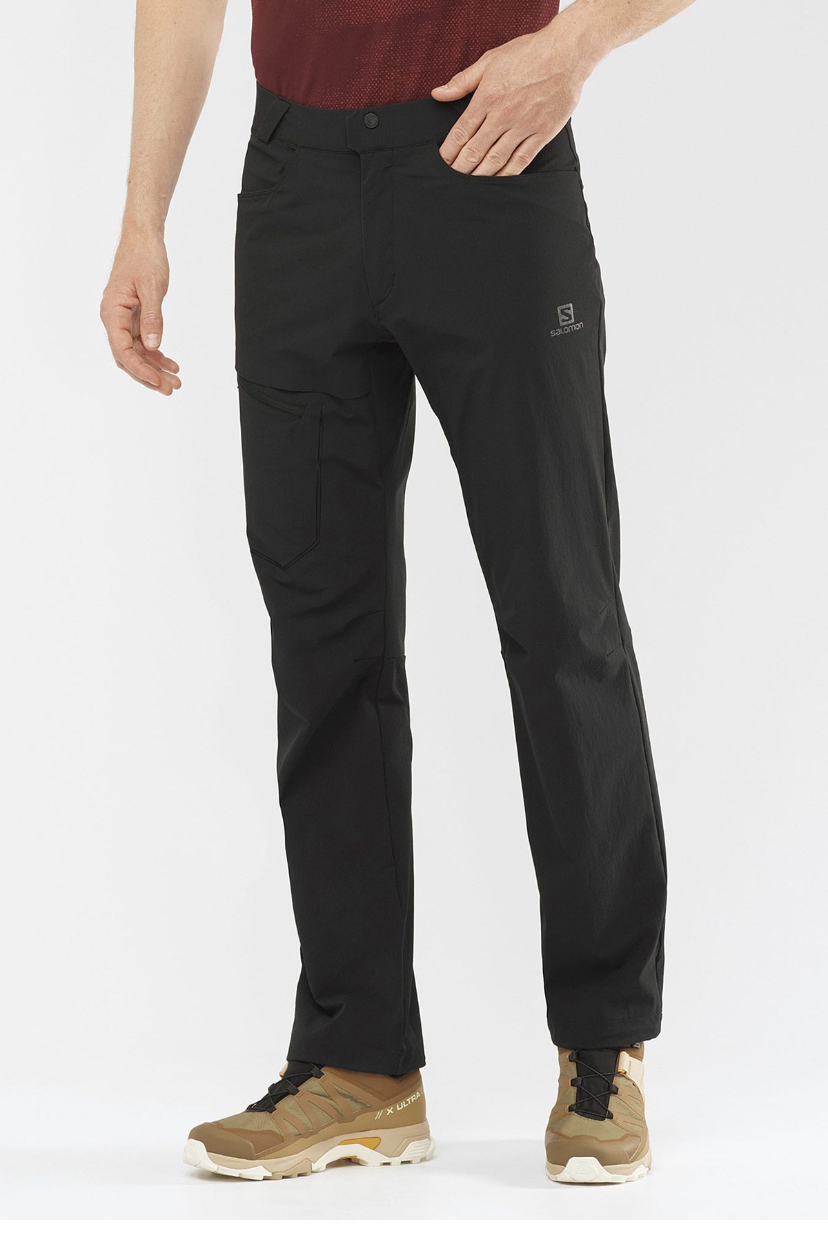 Salomon Wayfarer Erkek Outdoor Pantolon LC1713400 Siyah