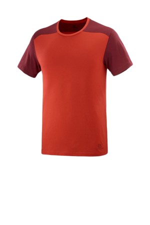 Salomon Essential Colorcblock Erkek Outdoor Tişört