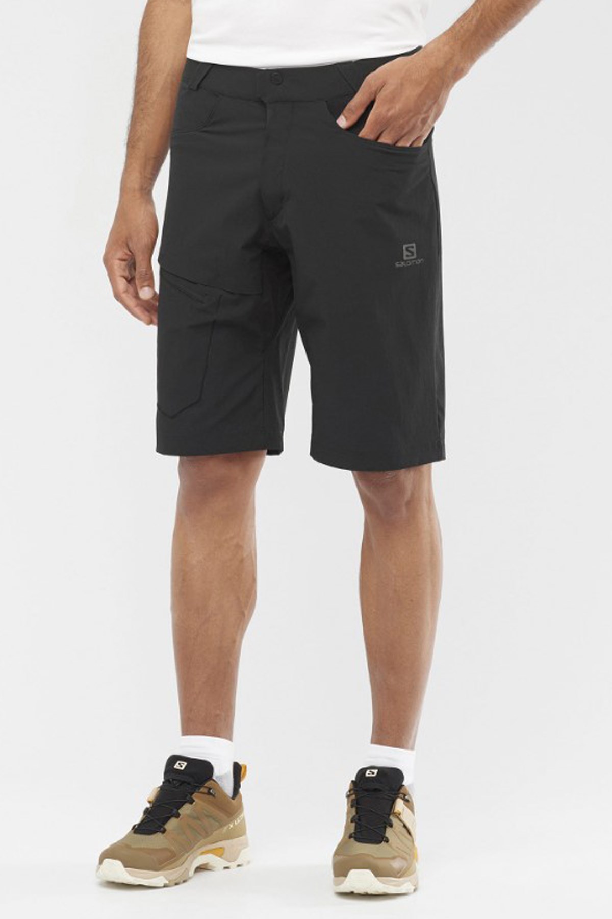 Salomon Wayfarer Erkek Outdoor Şort Siyah