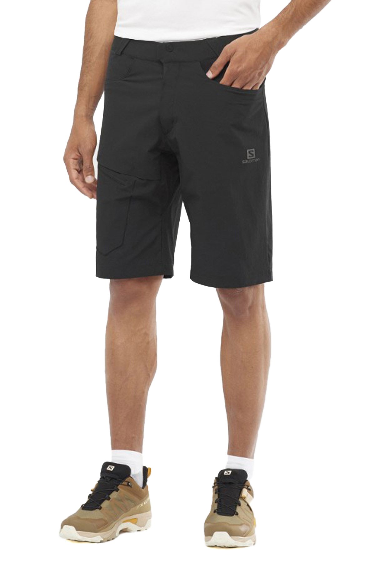 Salomon Wayfarer Erkek Outdoor Şort Siyah