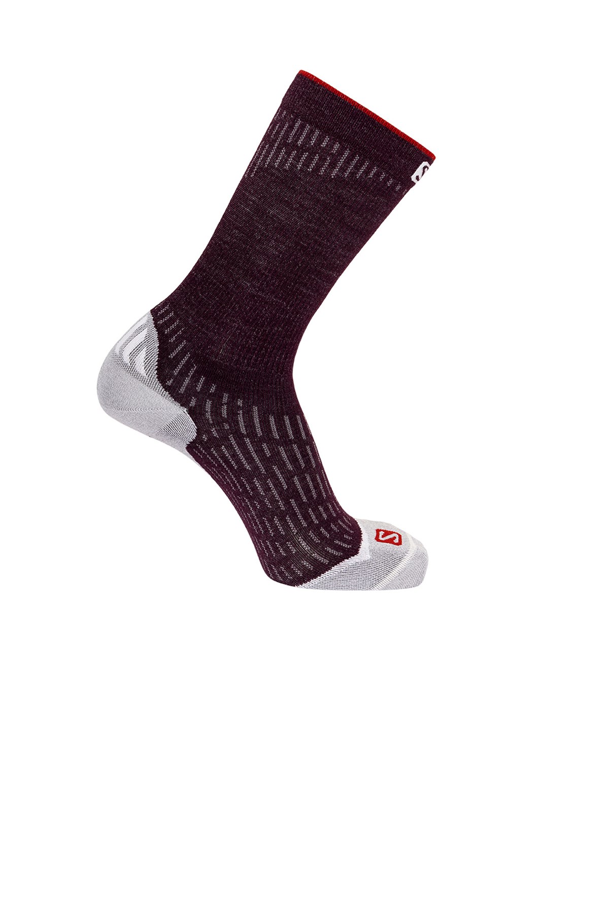 Salomon Ultra Crew Çorap LC17831 Bordo