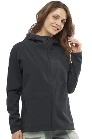 Salomon Essential WP 2.5L W Outdoor Kadın Ceket Siyah