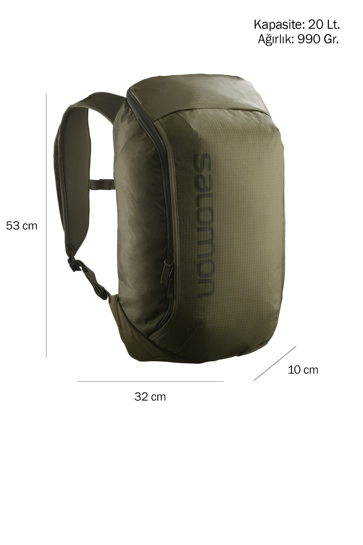 Salomon Outlife Pack 20L Çanta LC1810500 Haki