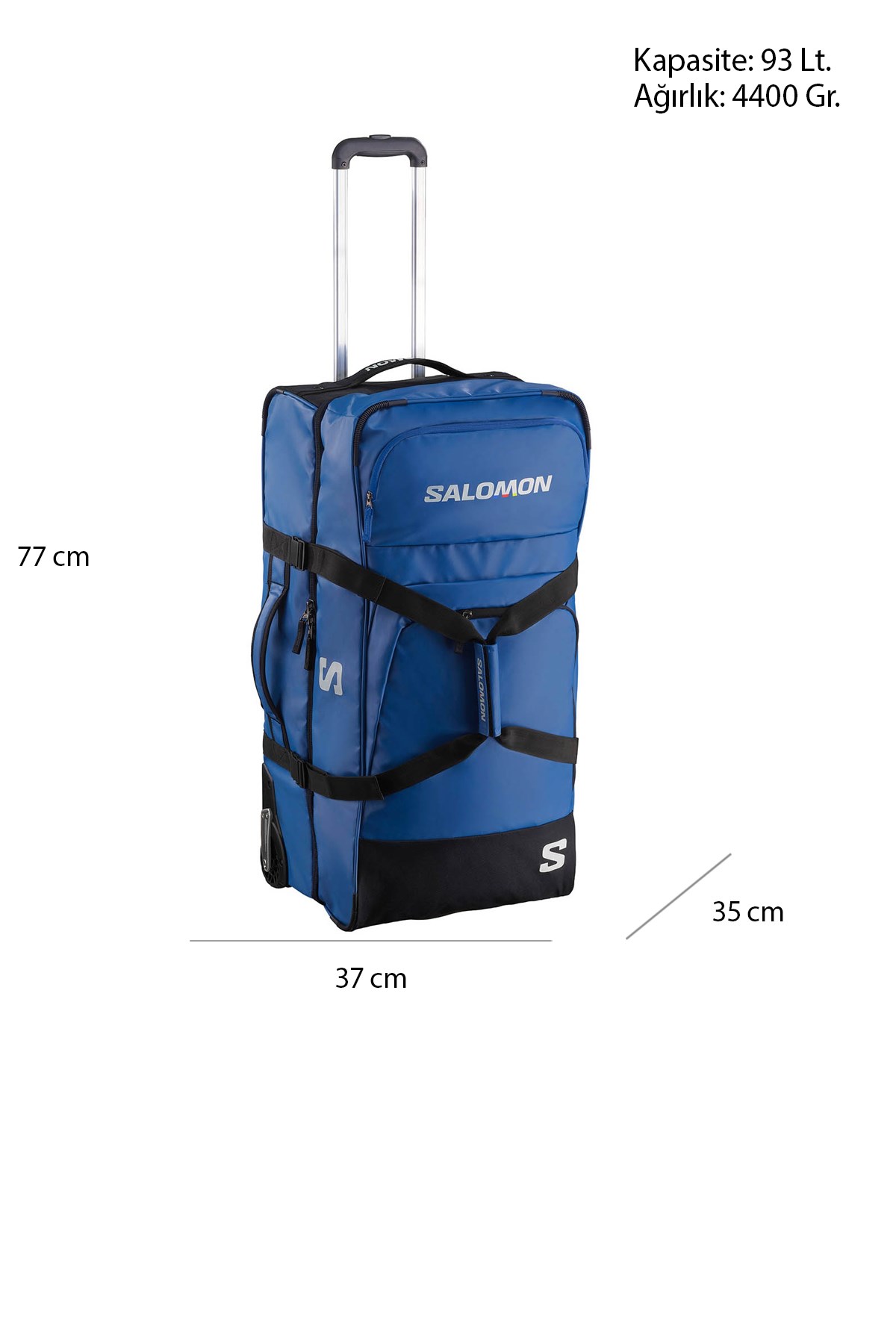 Salomon Race Trip Container 100L Seyahat Çantası LC1989700 Mavi