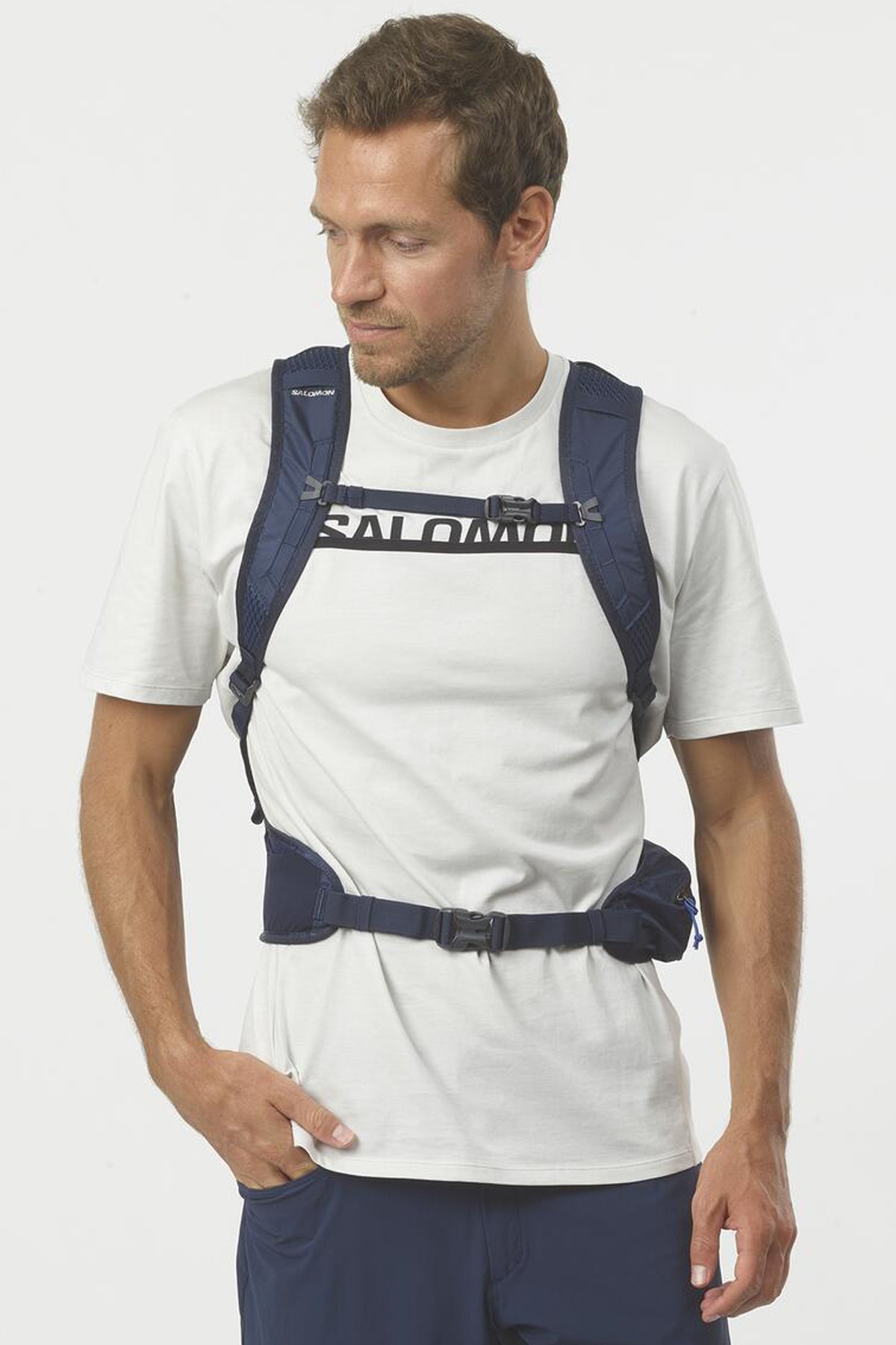 Salomon Trailblazer 20 Unisex Outdoor Sırt Çantası LC2059600 Mavi