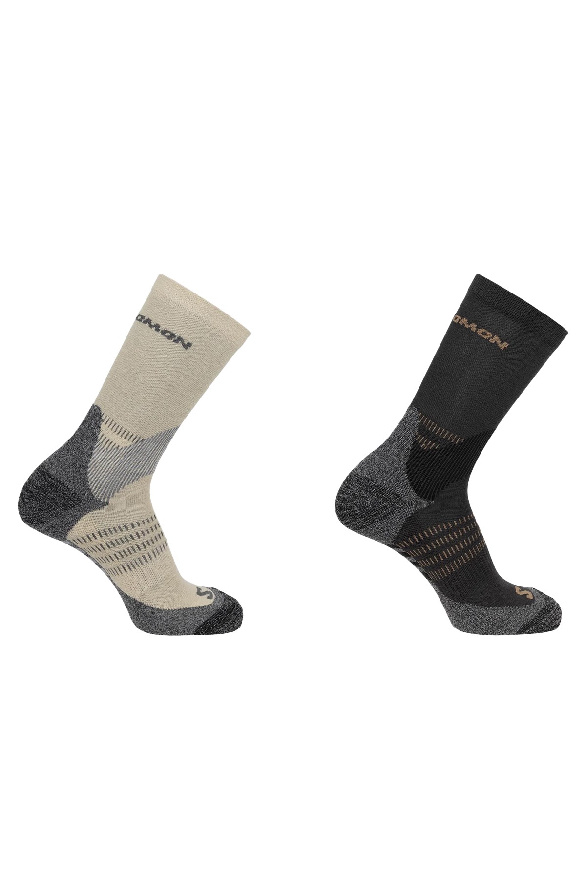 Salomon X Ultra Access Crew 2-Pack Unisex Çorap LC2083100 Bej