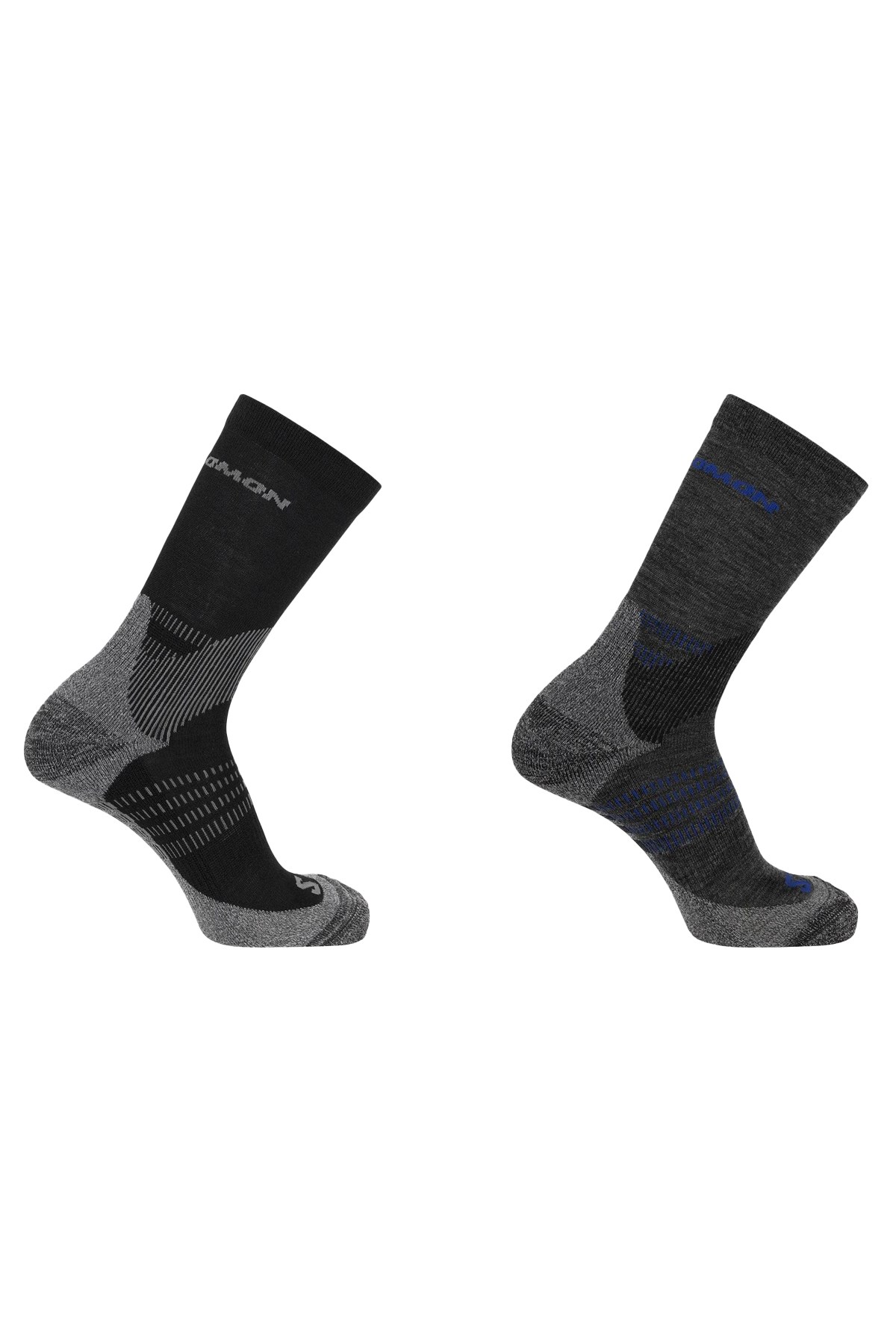 Salomon X Ultra Access Crew 2-Pack Unisex Çorap LC2083200 Antrasit